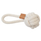 Ball harper mit knoten x-small Beige XS - 18,5cm - Ø 10mm